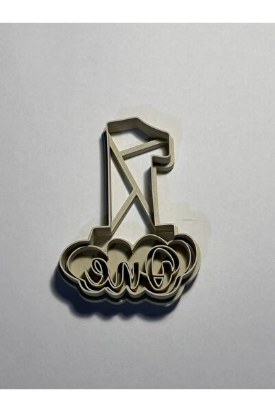 Filkorium3D Set of 2 Dough Sculpting / Cookie Molds with 1 Number and One Wri...