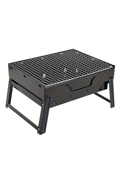 Generic Portable Folding BBQ Grill - Durable, Ideal for Outdoor Camping & Picnics, Barbecue Grill