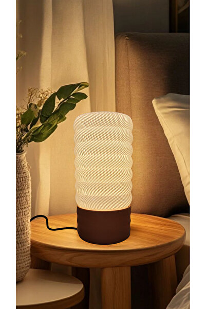 decory Agatha Cream Color Base Ecru Color Body Design Lampshade, Pinterest Style Lampshade (Bioplastic) E27