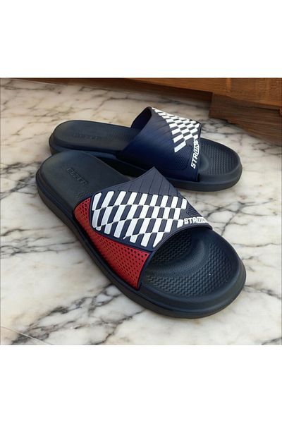 GEZER Beach Pool Garden Sea Daily Men's Slippers