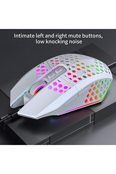 O.L by ODISSEY LIFE Professional Wireless Mouse For Home & Office, Rechargeable, RGB Lighting