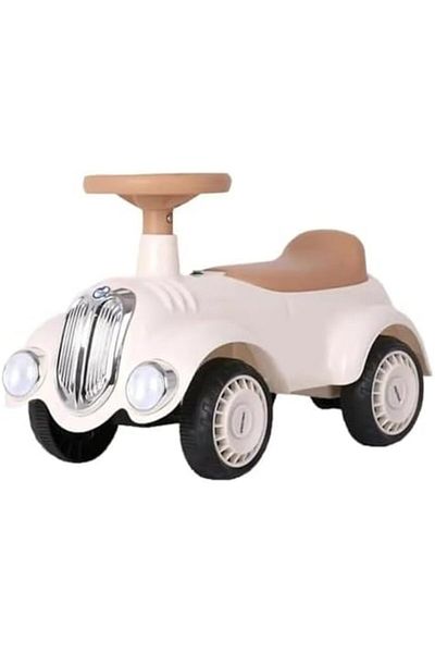 N2Y Children's Classic Ride-On Car by iToy, Red, 57 × 27 × 36 cm, Retro Design