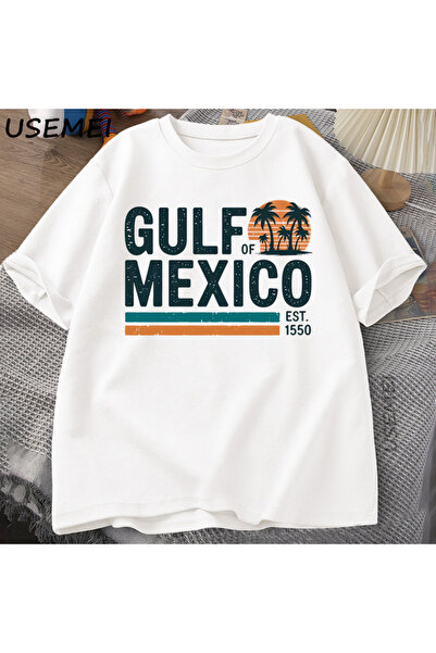 Tarzsokak تي شيرت خليج المكسيك Est تي شيرت تكساس ألاباما ميسيسيبي فلوريدا بيت...