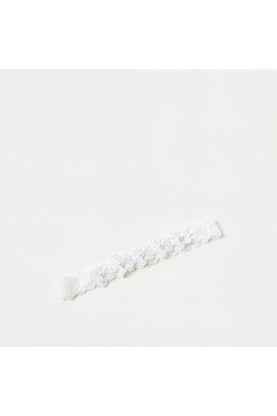 giggles Floral Lace Headband