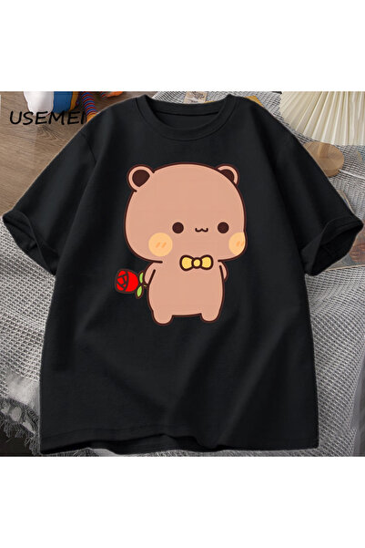 Tarzsokak Ursul DuDu uimitorul Panda BuBu cu un tricou cu flori amuzant drăgu...