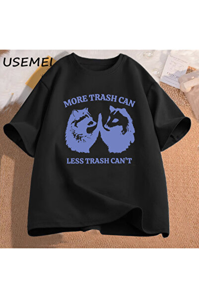 Tarzsokak تي شيرت رجالي أكثر سلة المهملات أقل من سلة المهملات تي شيرت جرافيك ...