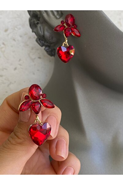 Lucios Evening Dress Heart Earrings
