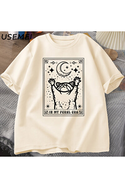 Tarzsokak Tricou cu imprimeu de tarot, tricou cu tematică mistică, tricou cu ...