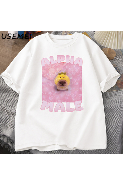 Tarzsokak Alfa muška smešna mačka Meme T-shirt ženska i muška šaljiva majica ...