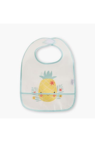 Juniors Printed Bib with Hook and Loop Closure - Set of 3
