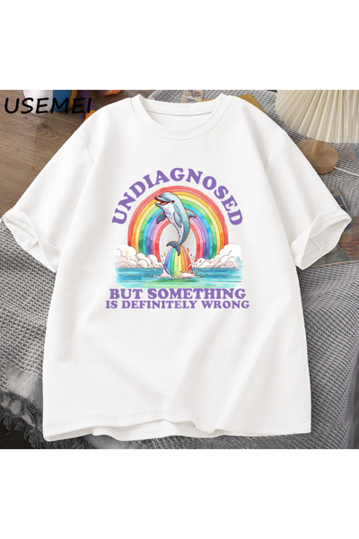 Tarzsokak تي شيرت غير محدد ولكن شيء مؤكد غير صحيح تي شيرت كلاسيكي للرجال ملاب...