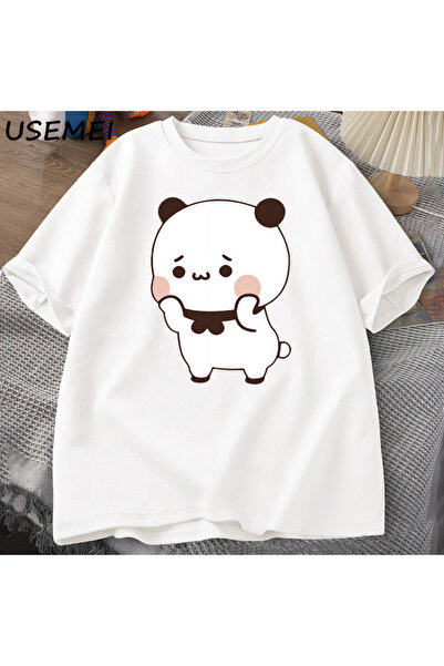 Tarzsokak Ursul DuDu uimitorul Panda BuBu cu un tricou cu flori amuzant drăgu...