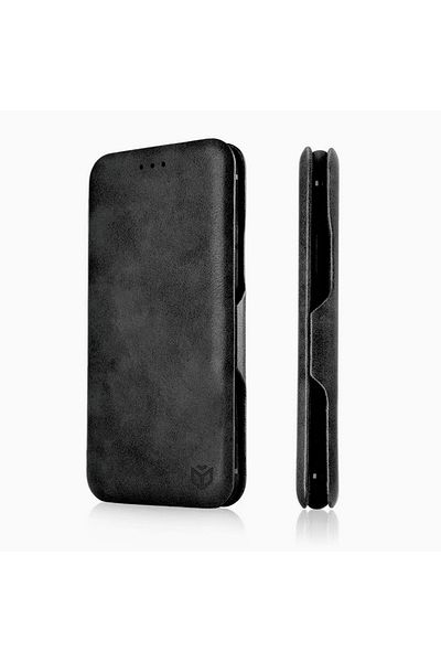 Techsuit Case for Motorola Moto G24 Power - Safe Wallet Plus - Black