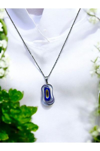 nazarboncuğu Glass Nazarboncuklu Necklace
