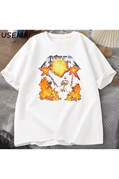 Tarzsokak Tricou Meme din bumbac confortabil cu mânecă scurtă, cu imprimeu Te...