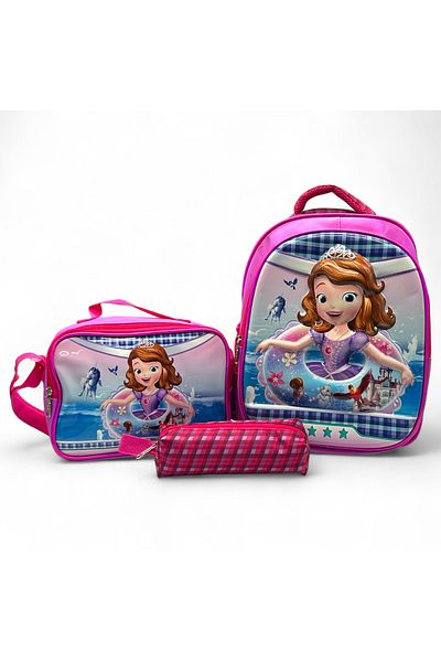 Shihon Girls School Backpack Set 3 Pieces 14 Inch