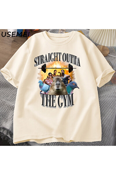 Tarzsokak Tricou sport simplu pentru bărbați în afara de tricou Capybara Tric...