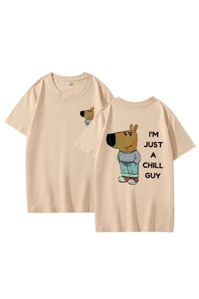 Tarzsokak Είμαι απλά ένα Chill Guy T-shirt Casual Fashion Harajuku γραφικό μπ...