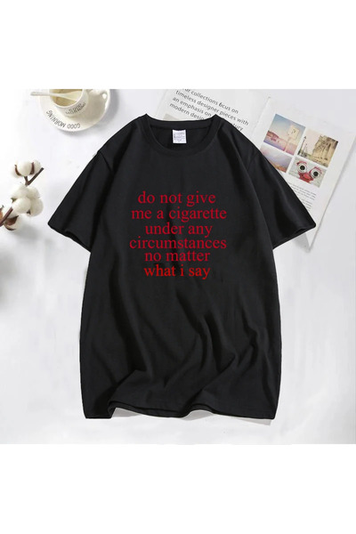 Tarzsokak Spune-mi ce trebuie să spun, nu-mi dați o țigară, tricou bărbătesc ...