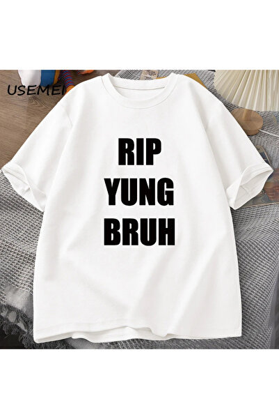 Tarzsokak تي شيرت RIP YUNG BRUH تي شيرت ليل تريسي ميمي بييب تي شيرت صيفي مضحك...
