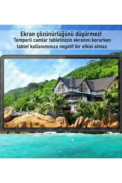 Jolita Honor Pad 10 12.1 inç Uyumlu Temperli Ekran Koruyucu Kırılmaz Cam 12.1" 2025