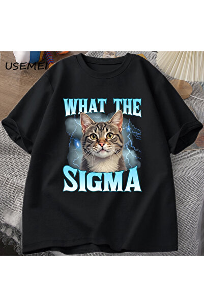 Tarzsokak Tricou Ne Sigma Cat pentru bărbați și femei Tricou amuzant cu umor ...