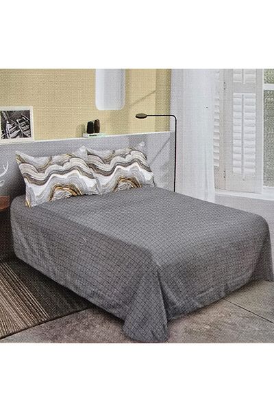 Kotonia Home Thick and Fine Bed Linen, 6 Pieces, Xxl - Geometric Pattern, Yoyo, 43