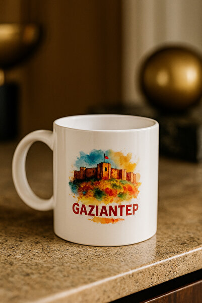 çokaş City Print Gift Tea & Coffee Porcelain Mug Cup