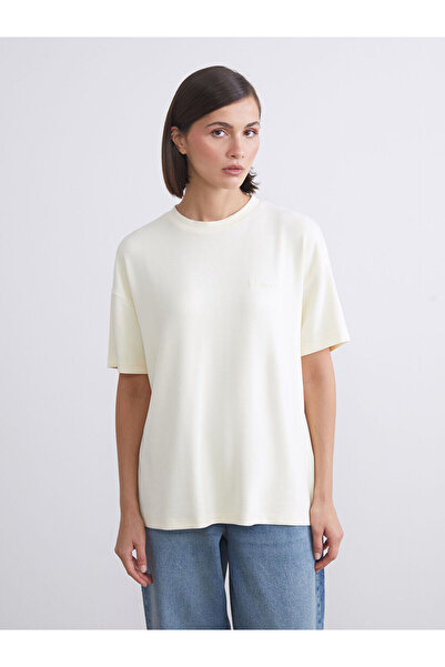 LC Waikiki Γυναικείο μπλουζάκι New Season Crew Neck Oversize