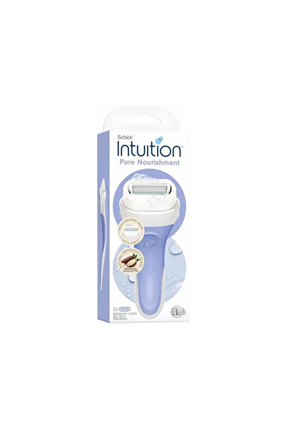 Schick Intuition 4 Pure Nourishment Kit2 (3) --- شيك انتوتيشن 4 كيت 2 كاكاو