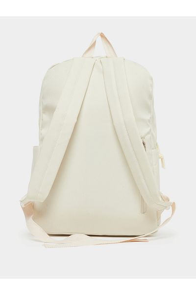 Styli Girls Beige Bow Accent Backpack