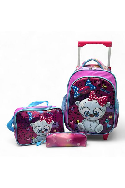 Shihon Girls School Backpack Set 3 Pieces 14 Inch