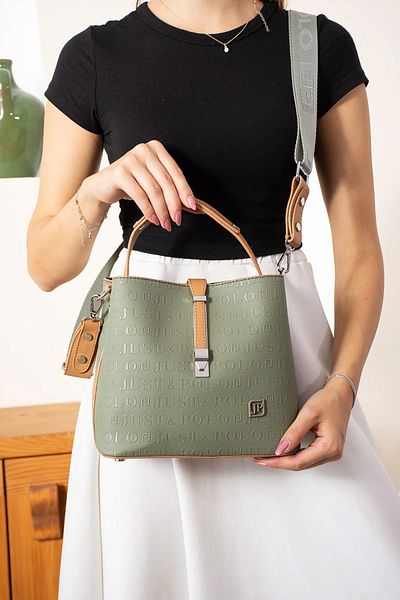 POLO CLUB Women's 3 Compartment Long Cross Strap Shoulder & Hand Bag (23X21 cm)