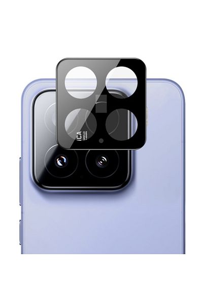 Techsuit Camera Film for Xiaomi 15 - Full Camera Glass - Black