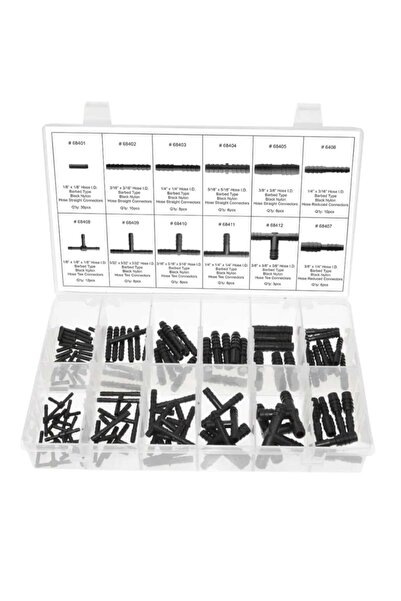 Adsinio Set de reducții, ramificații, mufe, pentru furtunuri și țevi auto, 11...