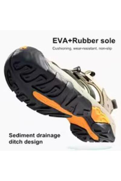 HUMTTO 710445A BURNU KAPALI İTHAL TREKKİNG ERKEK SANDALET