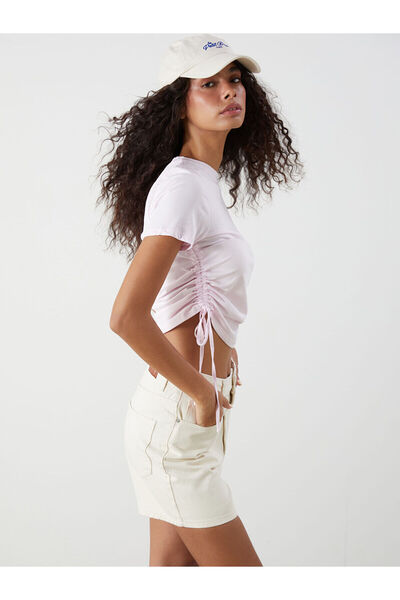 LC Waikiki Νέα σεζόν Crew Neck Γυναικείο Tisort - S5GP04Z8