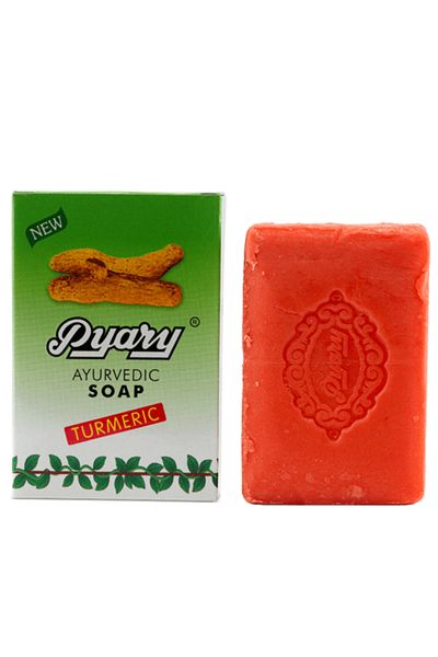 Pyary Papaya Soap 75gm (105027) --- Pyari Papaya Soap 75gm