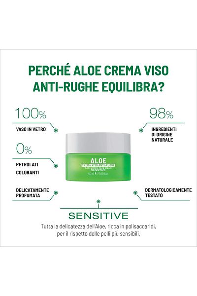Equilibra Crema Anti-Rid cu Aloe, 50 ml