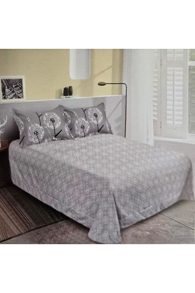 Kotonia Home Finet Thick Bed Linen, 6 Pieces, Xxl - Floral Pattern, Yoyo, 45