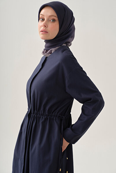 Tuğba Bel Çift Kanal Bağcıklı Giy-Çık - Lacivert