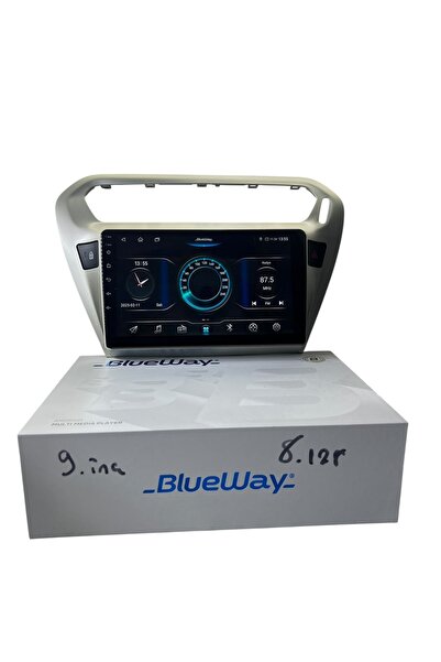 Blueway Pejo 301 Citroen C-elyse (Gri) 8-128 TAM PROFESYONEL OEM MULTİMEDİA