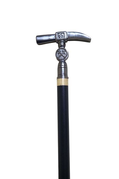 WM Ghaddara Cane Shaped Like a Hammer