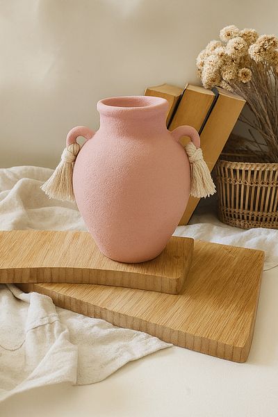 Luthien Vază cub de design cu mâner (18 cm)