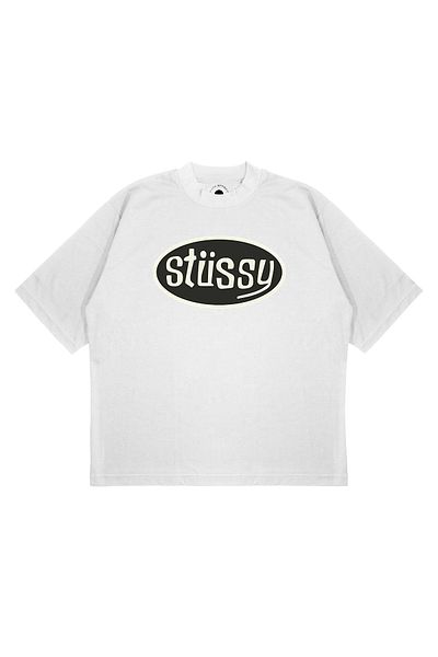 TRAGEDY Unisex Oversize New Logo Ellipse Printed T-Shirt