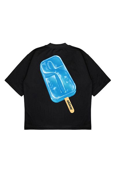 PURE EFFECT Tricou unisex oversize cu imprimeu ICE CREAM