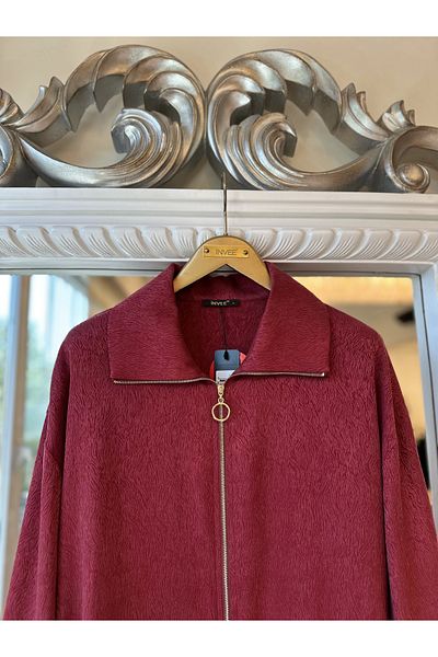 Invee 7135 Modal Suit - Claret Red