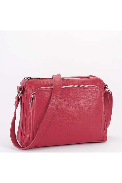 SOFILINE Red genuine leather bag Camelia 124