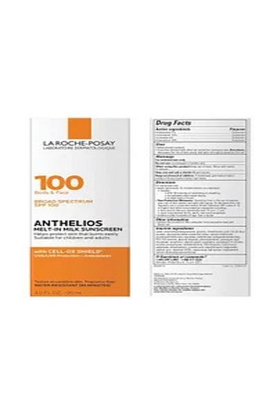 La Roche Posay La Roche-Posay Anthelios Milk Sunscreen Lotion SPF 100 - 85 ml