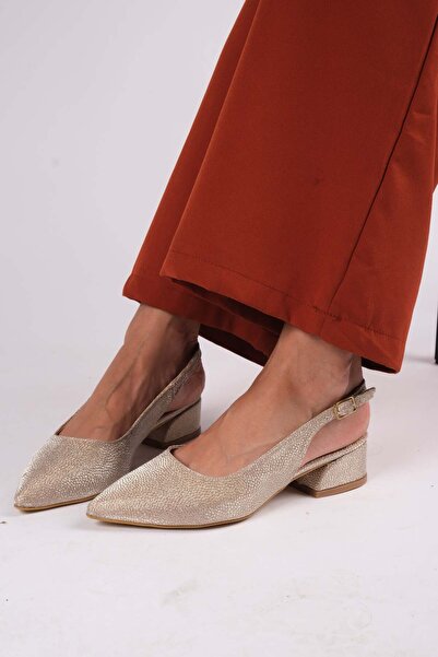 ZSHOES Women's Heeled Laser Embroidered 3.5 cm Light Heeled Shoes (Including 41/43 Large Size)